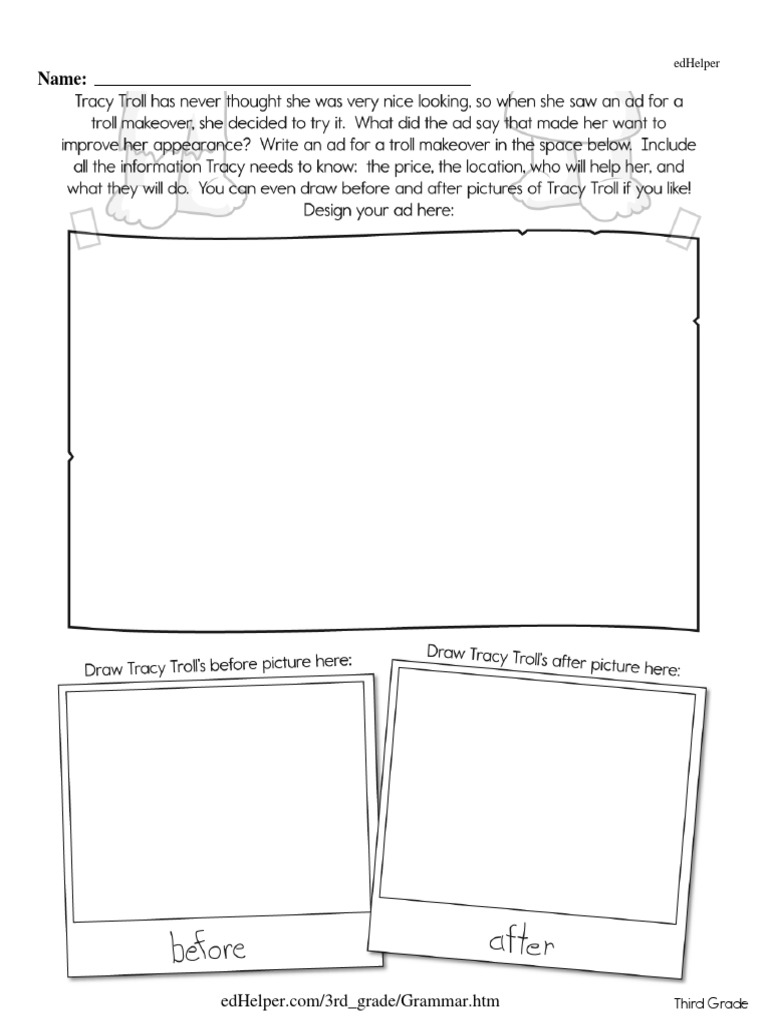 3rd Grade Language Arts Worksheets | PDF | Calligraphy | Carpet