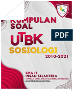 Kumpulan Soal Utbk Sosiologi, 2010-2021