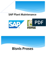 SAP Plant Maintenance Proses dan Master Data