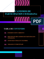 Mecanismos de Participacion Ciudadana