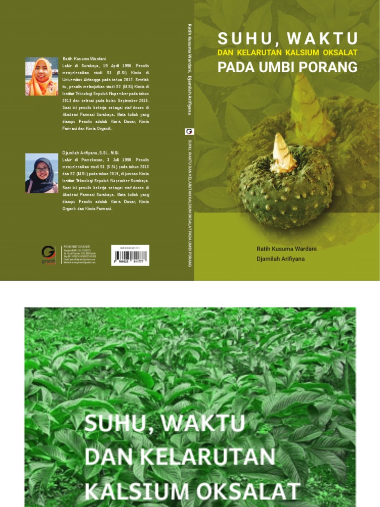 Pengaruh Suhu pada Kelarutan Kalsium Oksalat | PDF