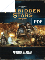 Forbbiden Stars Boardgame- livro de regras