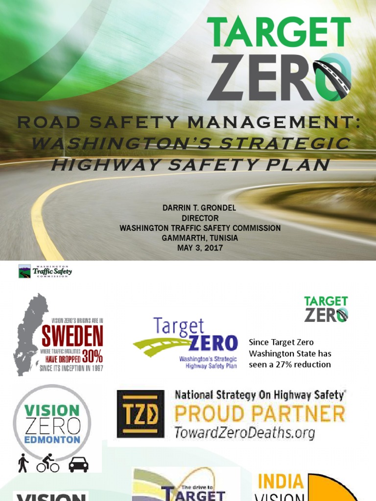 1 USA Tunisia SHSP Road Safety Plan | PDF | Driving Under The Influence ...