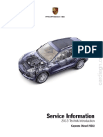Cayenne Diesel (92A) 2013 Service Information