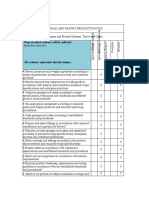 Evidence Plan & TOS