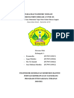 Paragraf Pandemic Disease Coronavirus Disease (Covid-19) : Diajukan Guna Memenuhi Tugas Mata Kuliah Bahasa Inggris