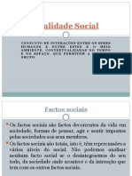 Realidade Social e seus conceitos fundamentais