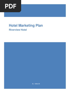 Hotel Marketing Plan