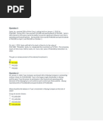 Diagnostic Examination For Investments (2nd Take) (14over20)