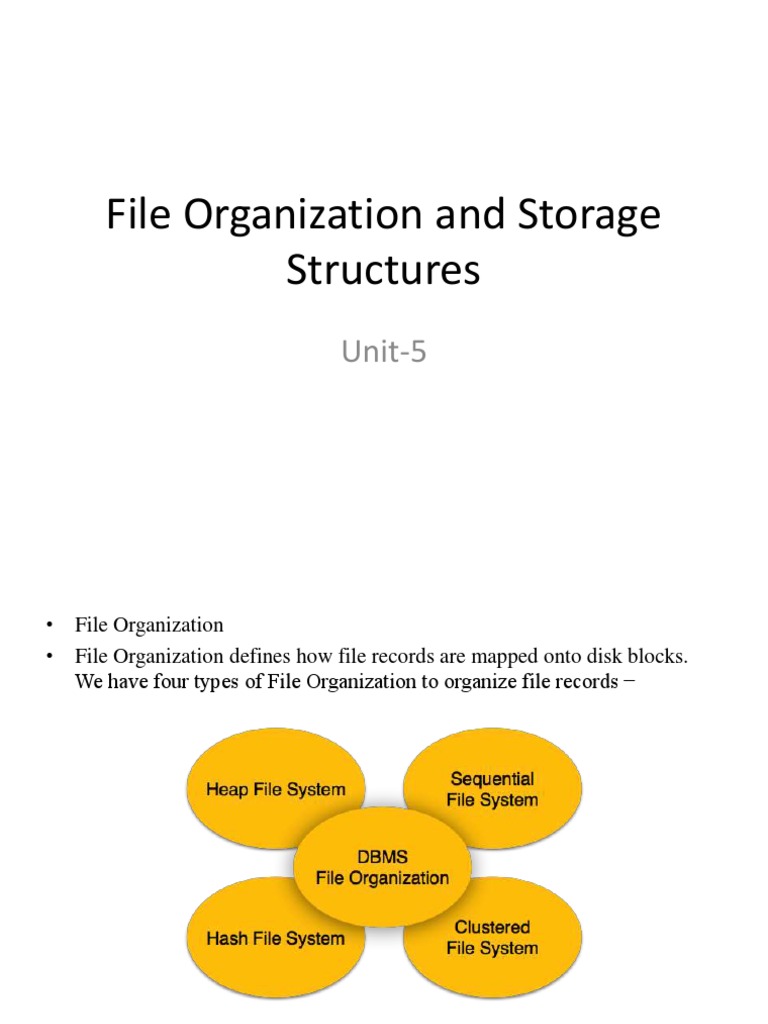 DBMS File Organization PDF Database Index Data Warehouse