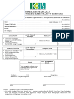 Formulir Pendaftaran Wisuda 2021