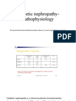 Diabetic Nephropathy Pathophysiology