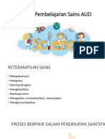 Aktivitas Pembelajaran Sains AUD