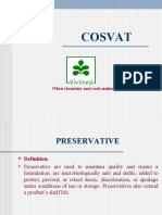 Cosvat: When Chemistry and Costs Matter