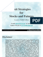 Exit Strategies For Stocks and Futures by LeBeau