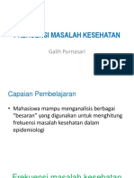 FREKUENSI MASALAH KESEHATAN GP 21 (I)