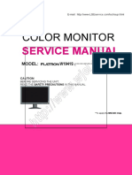 Color Monitor: Service Manual