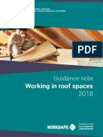 Working in Roof Spaces: Guidance Note