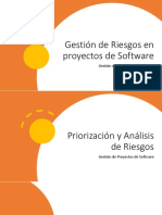 Presentación - Gestion de Riesgos en Proyectos de Software