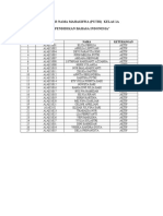 JADWAL