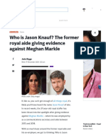 Who is Jason Knauf_ The former royal aide giving evidence against Meghan Markle