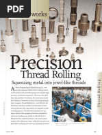 AFBMA Locknut Thread Specifications | PDF | Metalworking | Mechanical ...