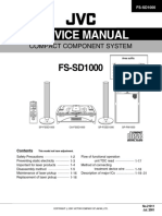Service Manual: FS-SD1000