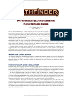 Pathfinder 2e Conversion Guide