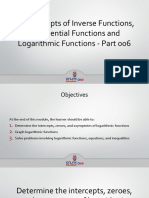 Week 009-Presentation Key Concepts in Inverse Functions, Exponential Functions and Logarithmic Functions Part 006
