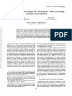 Multilevel Daily Process Designs For Consulting and Clinical Psychology: A Preface For The Perplexed