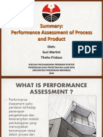 Assessment Process and Product