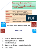 N S E C A N P B D: Anoscale Cience and Ngineering Enter