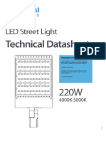 LED Street Light: Technical Datasheet