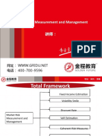 Market Risk Measurement and Management 讲师：