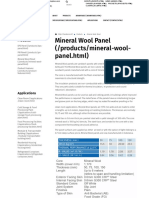Mineral Wool Panel (/products/mineral-Wool-Panel - HTML)