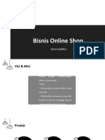 Bisnis Online Shop: Bad-Example