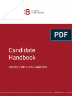 Pecb Candidate Handbook Iso 27001 Lead Auditor
