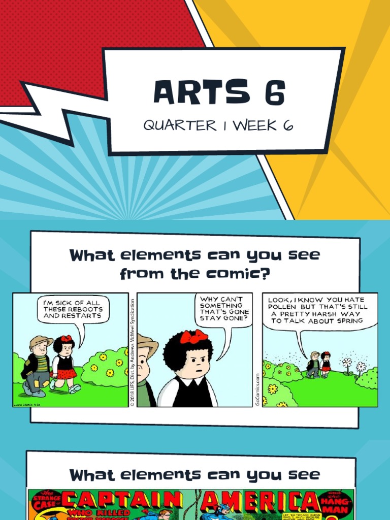 Elements of Comic Art Explained | PDF | Comics | Composition (Visual Arts)