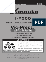 I-P500 Victaulic Field Installation Handbook Vic-Press