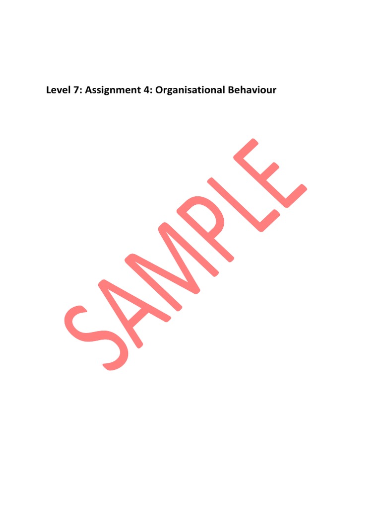 Organisational Behaviour: Leadership Insights | PDF | Leadership ...