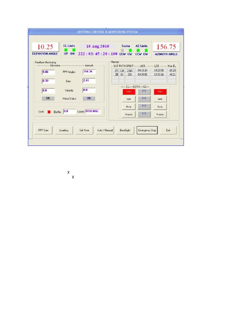 X-Y Mount GUI | PDF