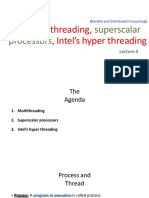 Multithreading Superscalar Processors Intel-S Hyper Threading