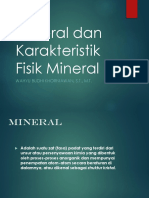 3.2 Karakteristik Mineral