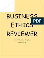 Business Ethics Reviewer