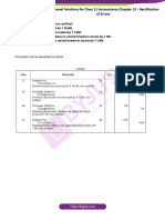 TS Grewal Solutions For Class 11 Accountancy Chapter 13 - Rectification of Errors