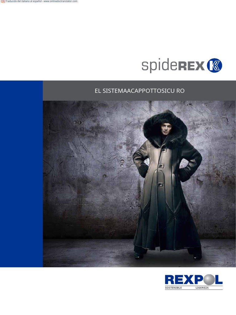 SPIDEREX K8 CATALOGO TECNICO - It.es | PDF