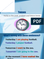 Tenses: Verbs in The Past, Present and Future Tense