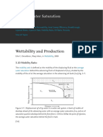 Wettability and Production