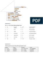 Underline The Common Nouns and Circle The Proper Nouns.: Exercise 1