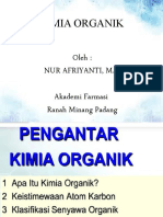 Kimia Organik (I)